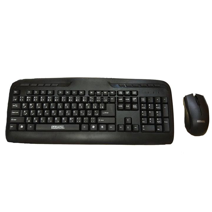 کیبورد و ماوس با سیم سادیتا مدل SKM-1554 با حروف فارسی Sadata SKM-1554 Keyboard and Mouse